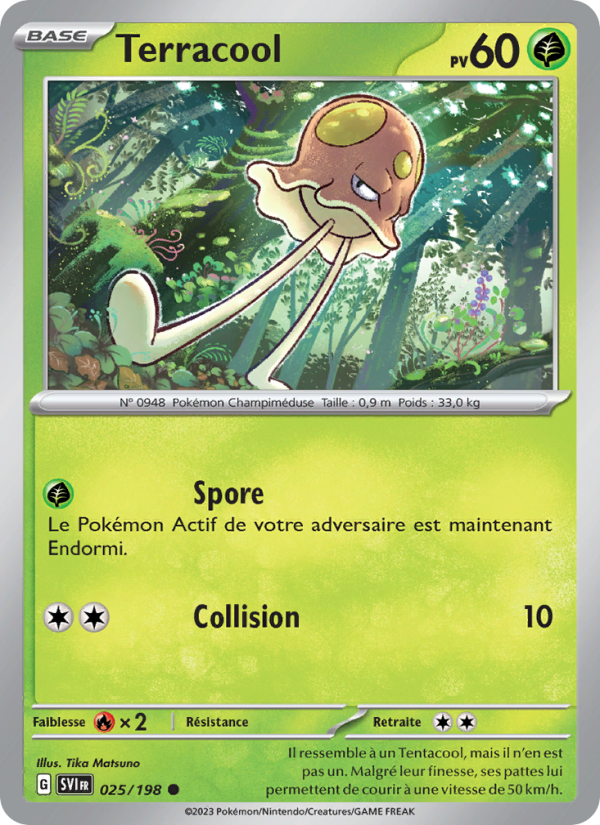Terracool 025 — Scarlet & Violet (French Pokémon TCG card)