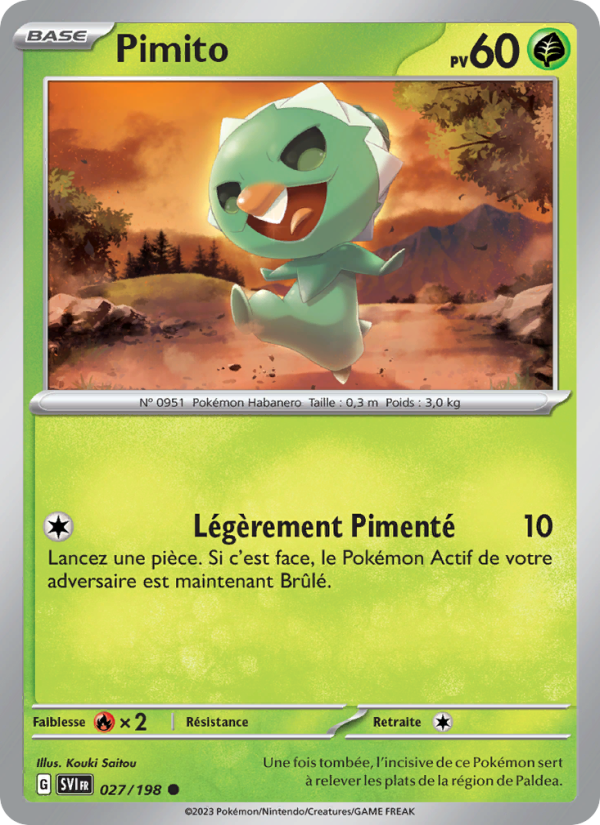 Pimito 027 — Scarlet & Violet (French Pokémon TCG card)