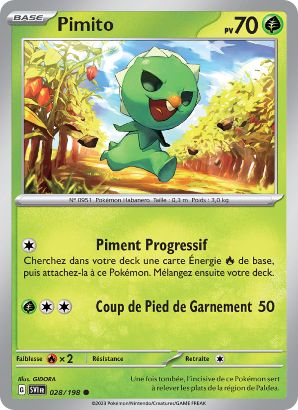 Pimito 028 — Scarlet & Violet (French Pokémon TCG card)