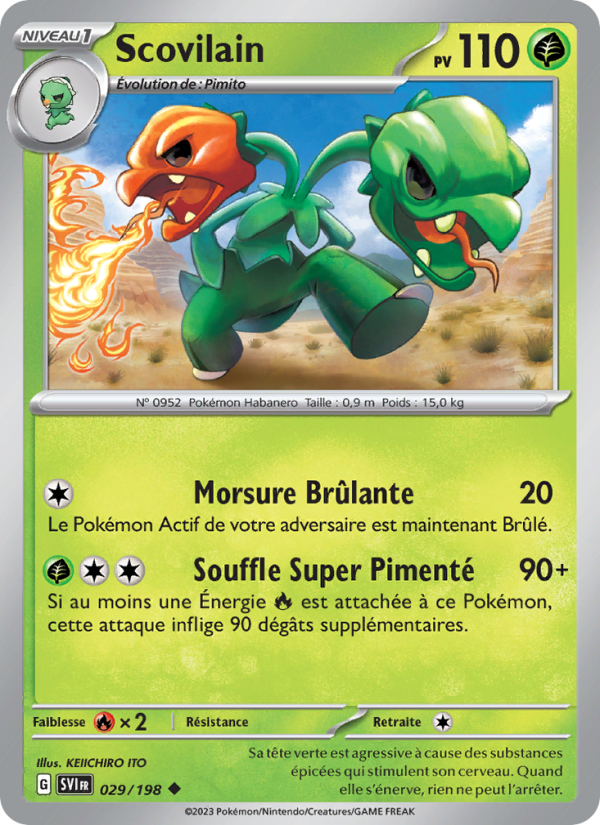 Scovilain 029 — Scarlet & Violet (French Pokémon TCG card)