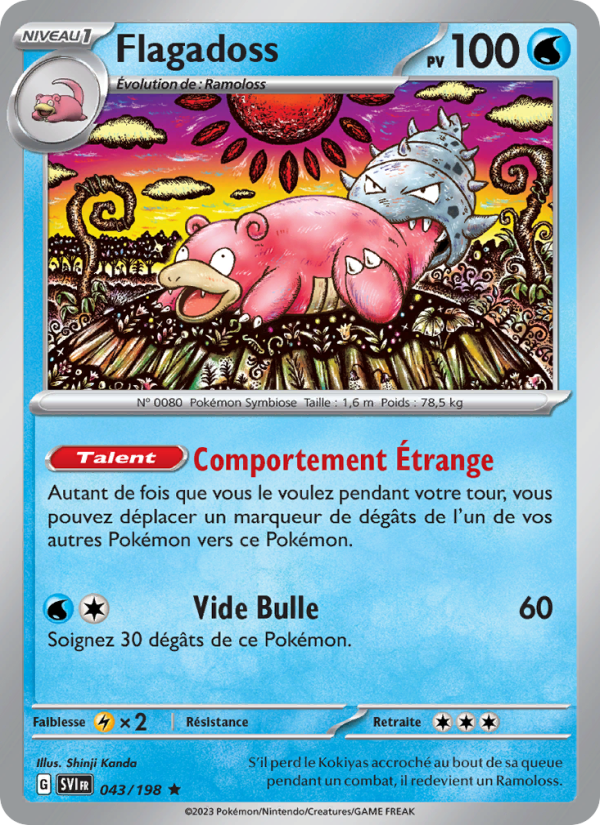 Flagadoss 043 — Scarlet & Violet (French Pokémon TCG card)
