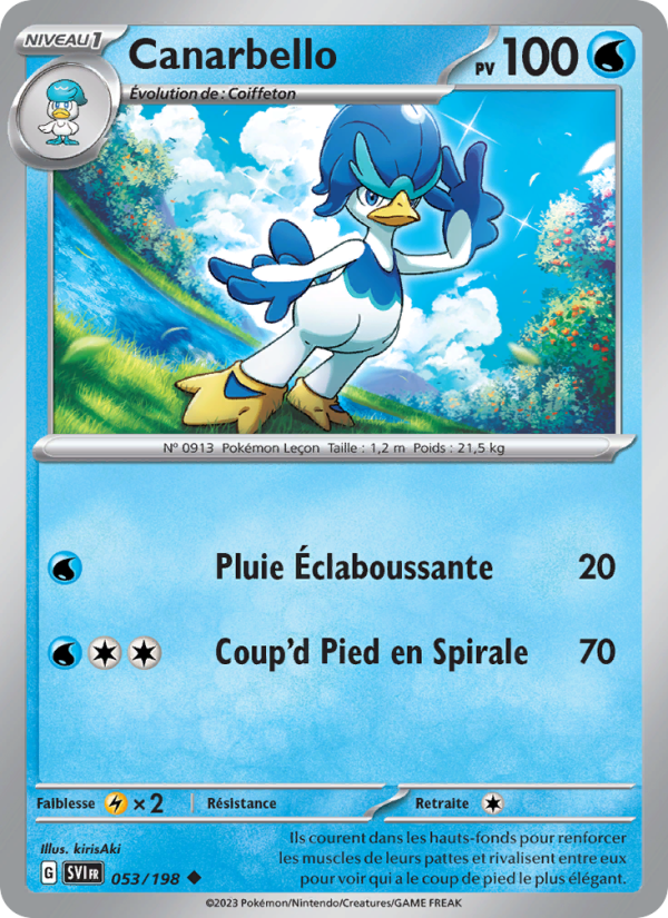 Canarbello 053 — Scarlet & Violet (French Pokémon TCG card)