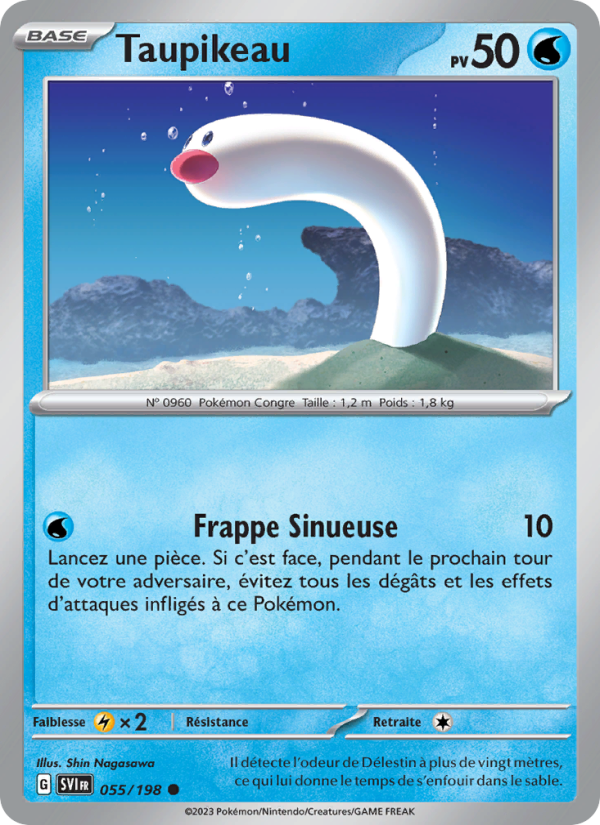 Taupikeau 055 — Scarlet & Violet (French Pokémon TCG card)