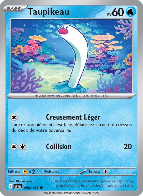 Taupikeau 056 — Scarlet & Violet (French Pokémon TCG card)
