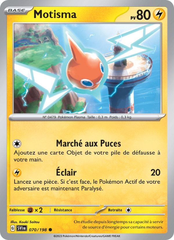 Motisma 070 — Scarlet & Violet (French Pokémon TCG card)