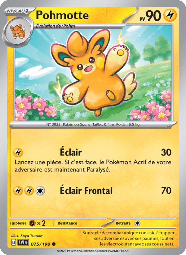 Pohmotte 075 — Scarlet & Violet (French Pokémon TCG card)
