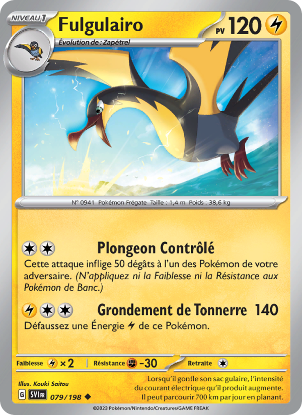 Fulgulairo 079 — Scarlet & Violet (French Pokémon TCG card)