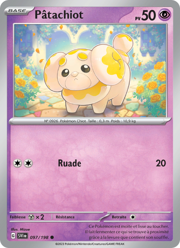 Pâtachiot 097 — Scarlet & Violet (French Pokémon TCG card)