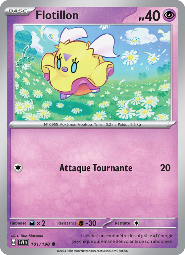 Flotillon 101 — Scarlet & Violet (French Pokémon TCG card)