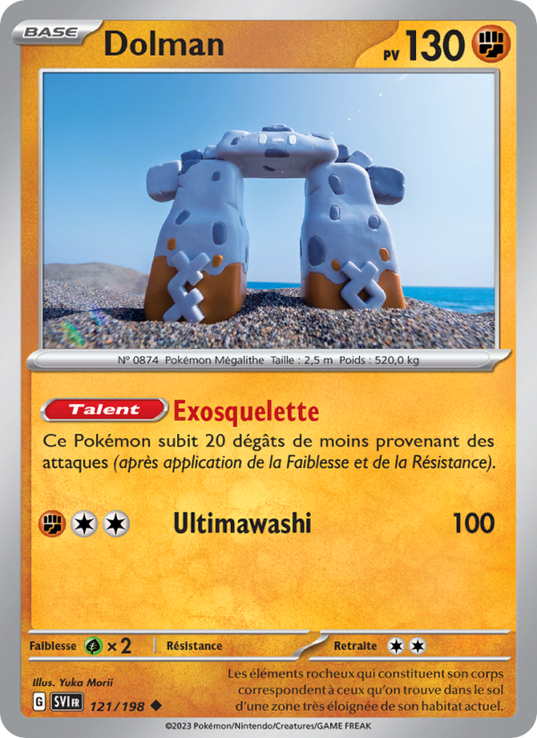 Dolman 121 — Scarlet & Violet (French Pokémon TCG card)