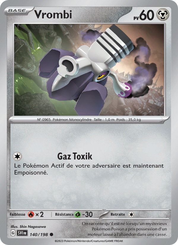 Vrombi 140 — Scarlet & Violet (French Pokémon TCG card)