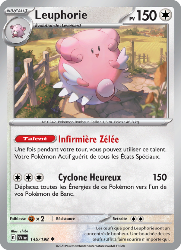 Leuphorie 145 — Scarlet & Violet (French Pokémon TCG card)