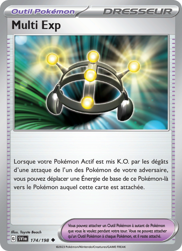 Multi Exp 174 — Scarlet & Violet (French Pokémon TCG card)
