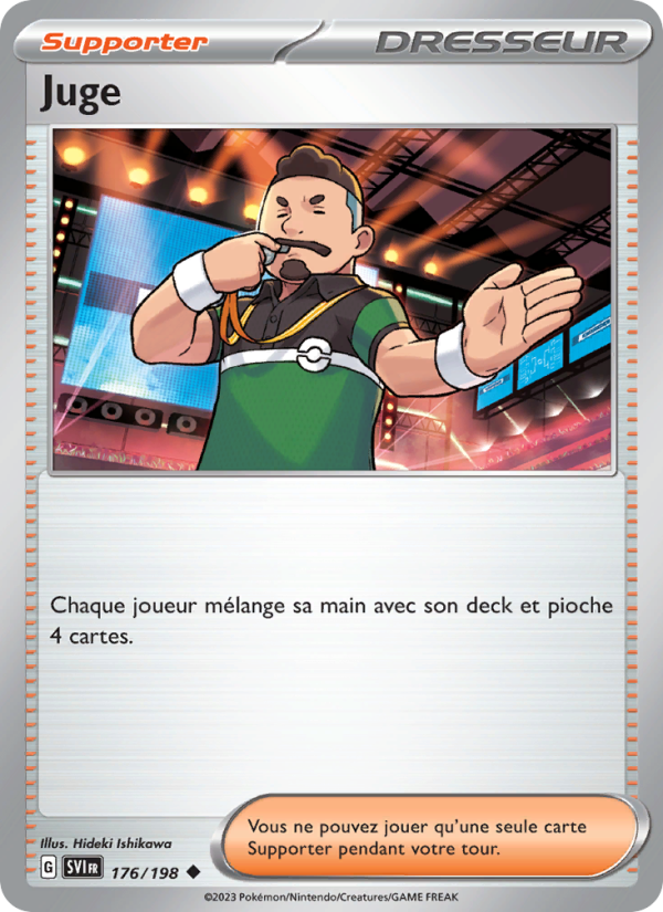 Juge 176 — Scarlet & Violet (French Pokémon TCG card)