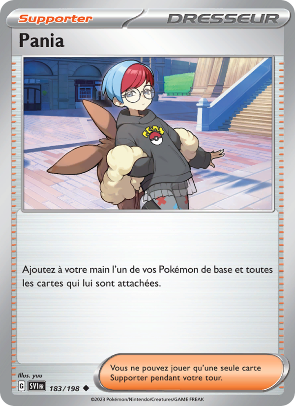 Pania 183 — Scarlet & Violet (French Pokémon TCG card)