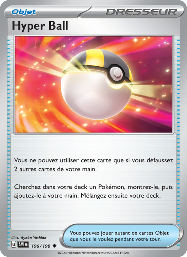 Hyper Ball 196 — Scarlet & Violet (French Pokémon TCG card)