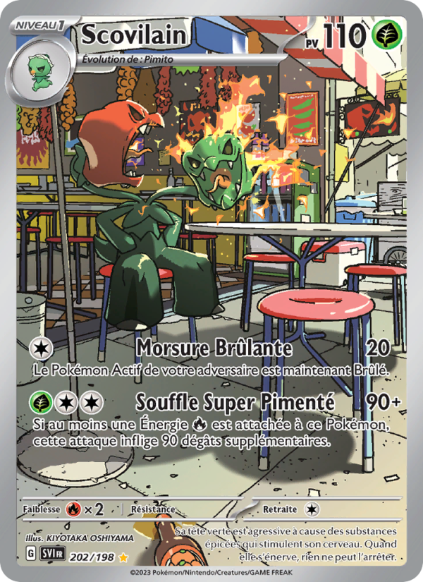 Scovilain 202 — Scarlet & Violet (French Pokémon TCG card)