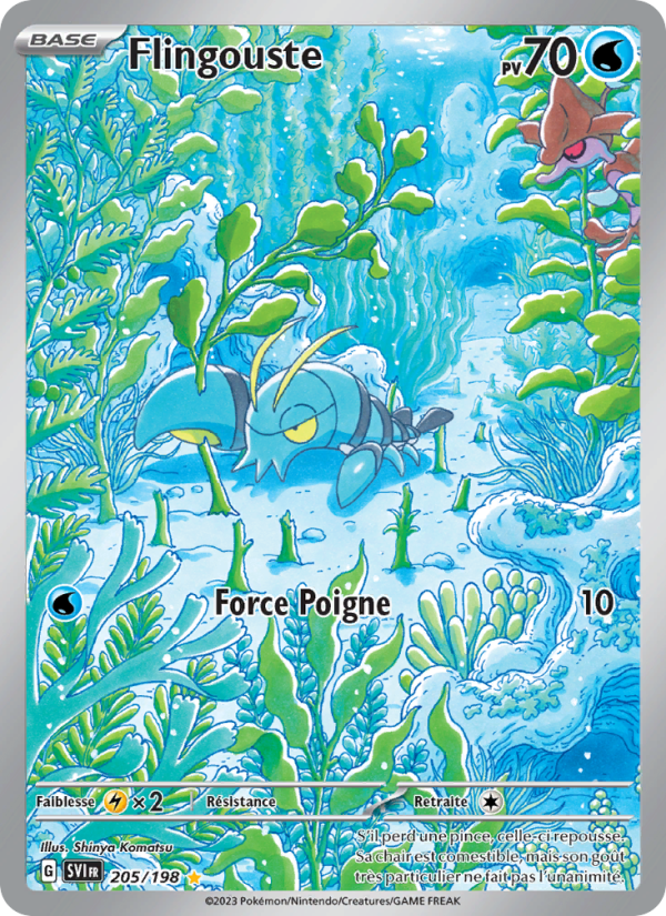 Flingouste 205 — Scarlet & Violet (French Pokémon TCG card)
