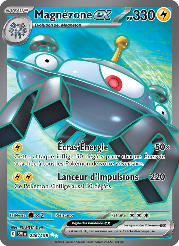Magnézone-ex 226 — Scarlet & Violet (French Pokémon TCG card)