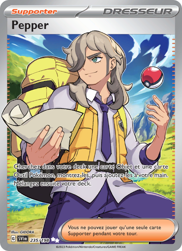 Pepper 235 — Scarlet & Violet (French Pokémon TCG card)
