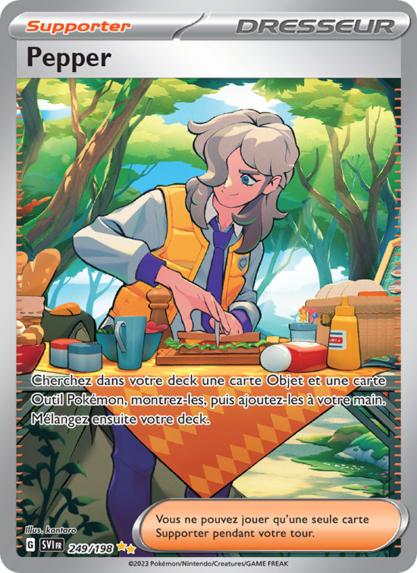 Pepper 249 — Scarlet & Violet (French Pokémon TCG card)