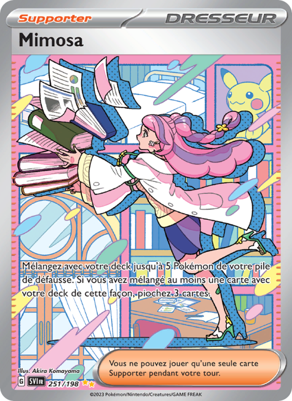 Mimosa 251 — Scarlet & Violet (French Pokémon TCG card)