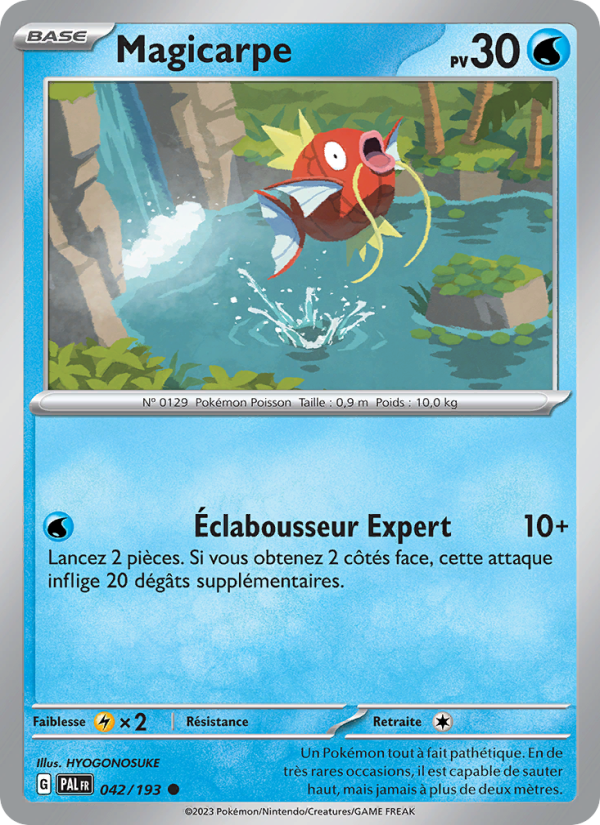 Magicarpe 042 — Paldea Evolved (French Pokémon TCG card)