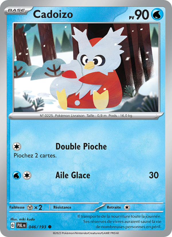 Cadoizo 046 — Paldea Evolved (French Pokémon TCG card)