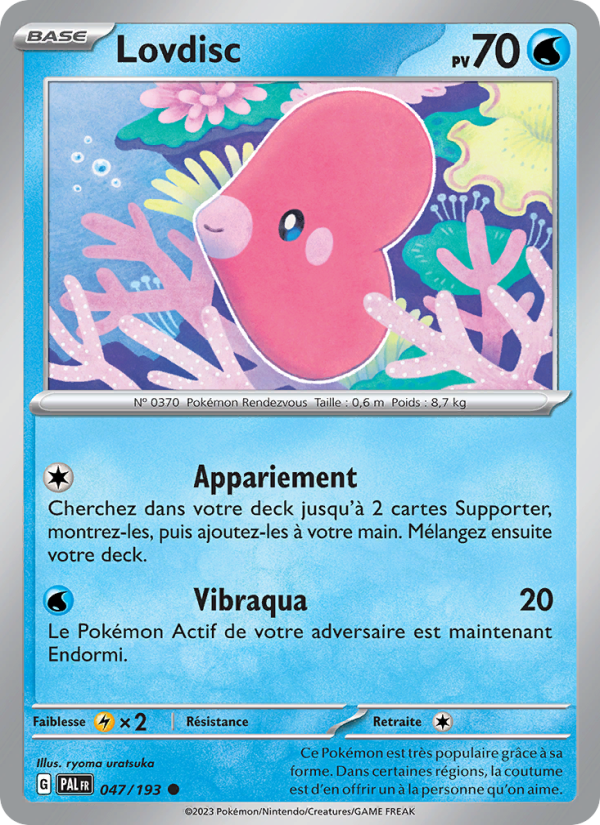 Lovdisc 047 — Paldea Evolved (French Pokémon TCG card)