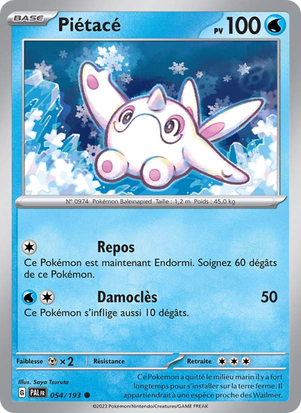 Piétacé 054 — Paldea Evolved (French Pokémon TCG card)
