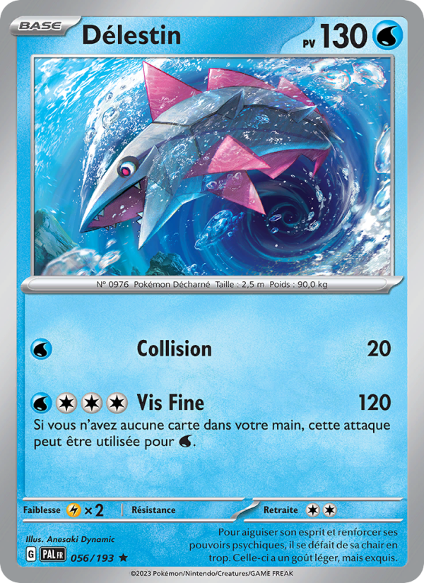 Délestin 056 — Paldea Evolved (French Pokémon TCG card)
