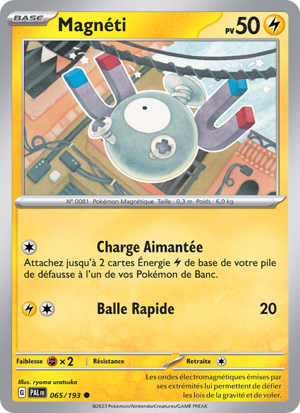 Magnéti 065 — Paldea Evolved (French Pokémon TCG card)