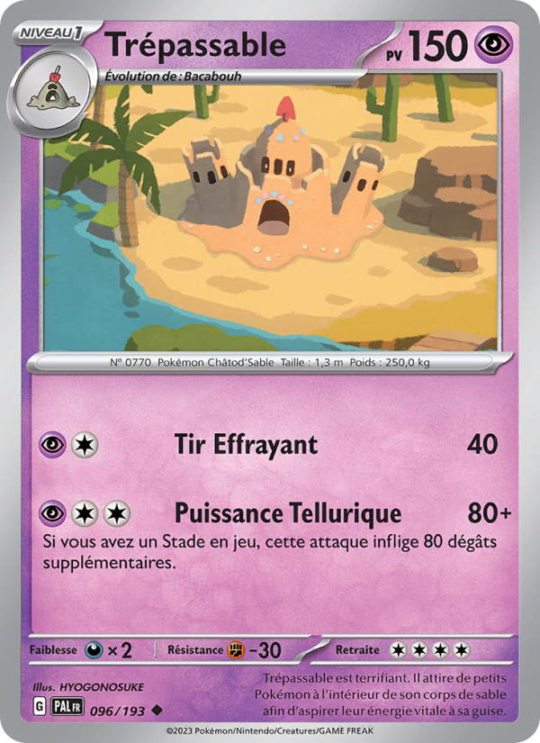 Trépassable 096 — Paldea Evolved (French Pokémon TCG card)
