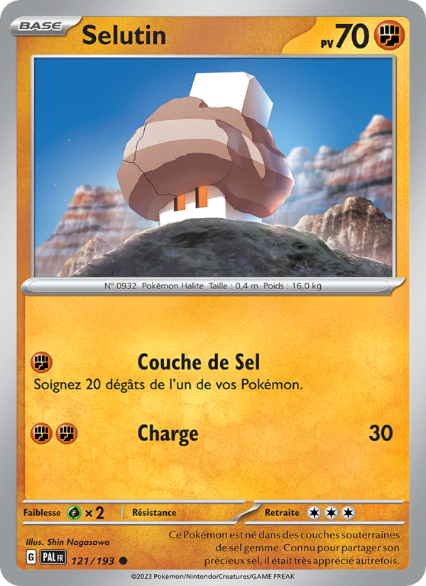Selutin 121 — Paldea Evolved (French Pokémon TCG card)