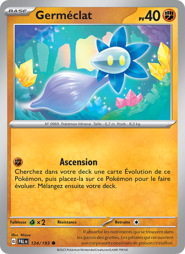 Germéclat 124 — Paldea Evolved (French Pokémon TCG card)
