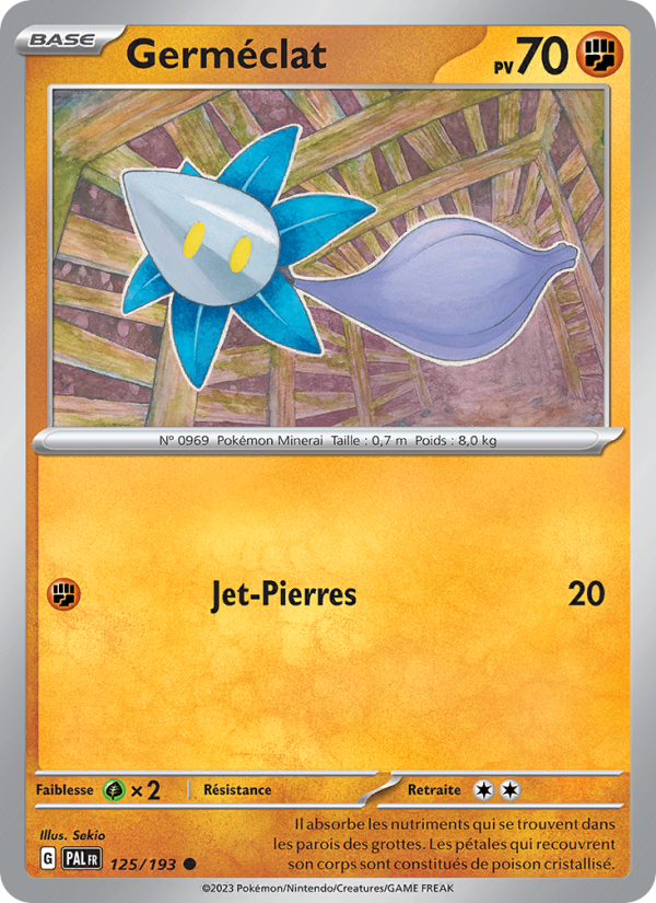 Germéclat 125 — Paldea Evolved (French Pokémon TCG card)