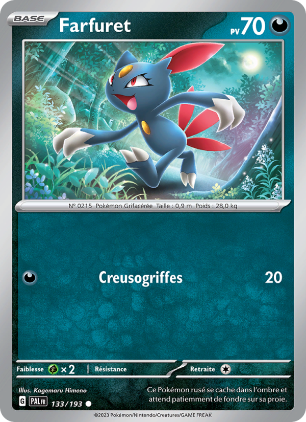 Farfuret 133 — Paldea Evolved (French Pokémon TCG card)