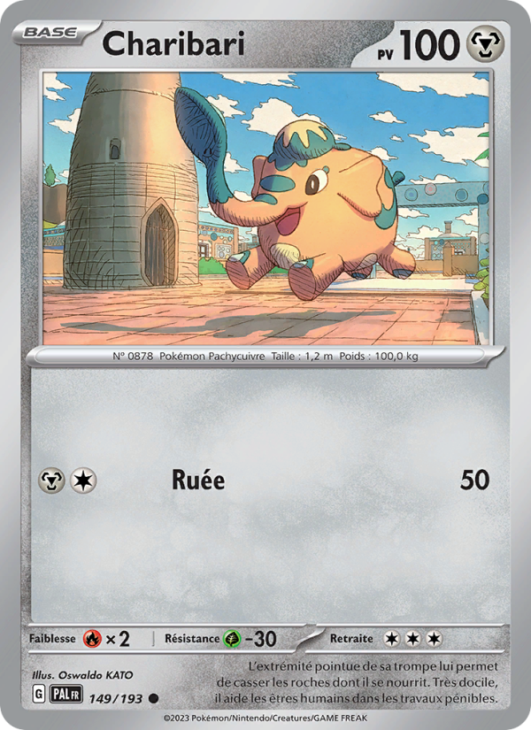Charibari 149 — Paldea Evolved (French Pokémon TCG card)