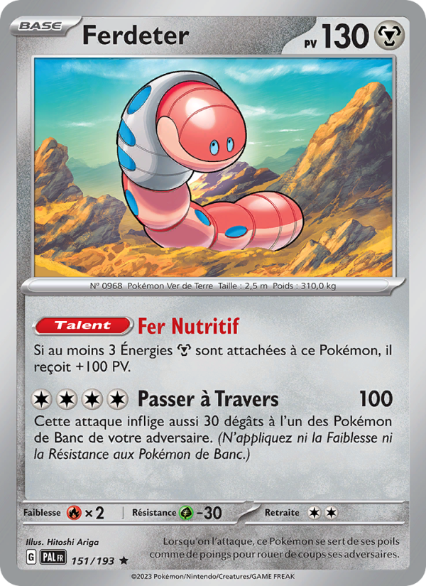 Ferdeter 151 — Paldea Evolved (French Pokémon TCG card)