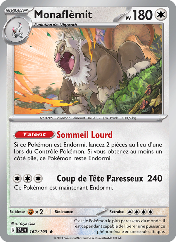 Monaflèmit 162 — Paldea Evolved (French Pokémon TCG card)
