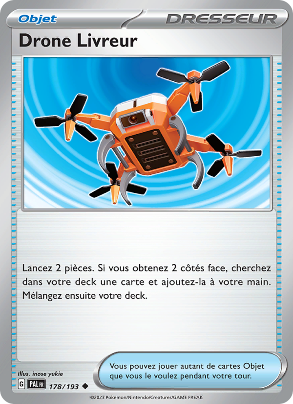 Drone Livreur 178 — Paldea Evolved (French Pokémon TCG card)