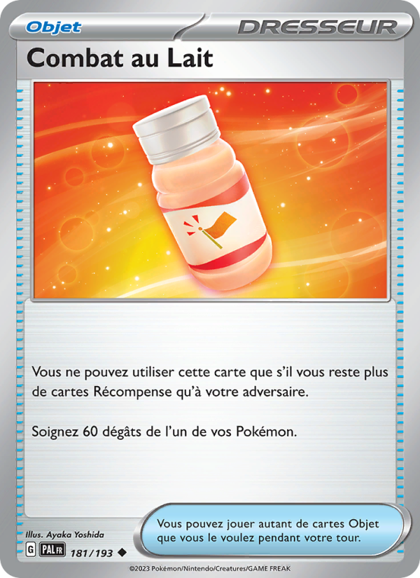 Combat au Lait 181 — Paldea Evolved (French Pokémon TCG card)