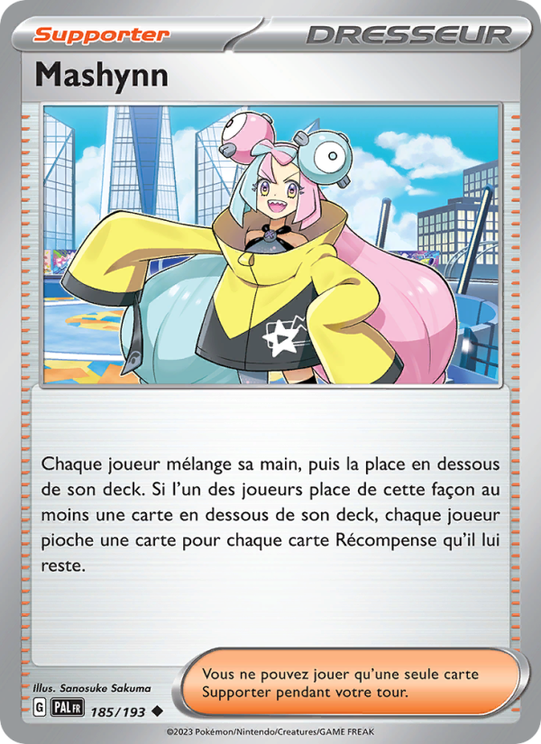 Mashynn 185 — Paldea Evolved (French Pokémon TCG card)