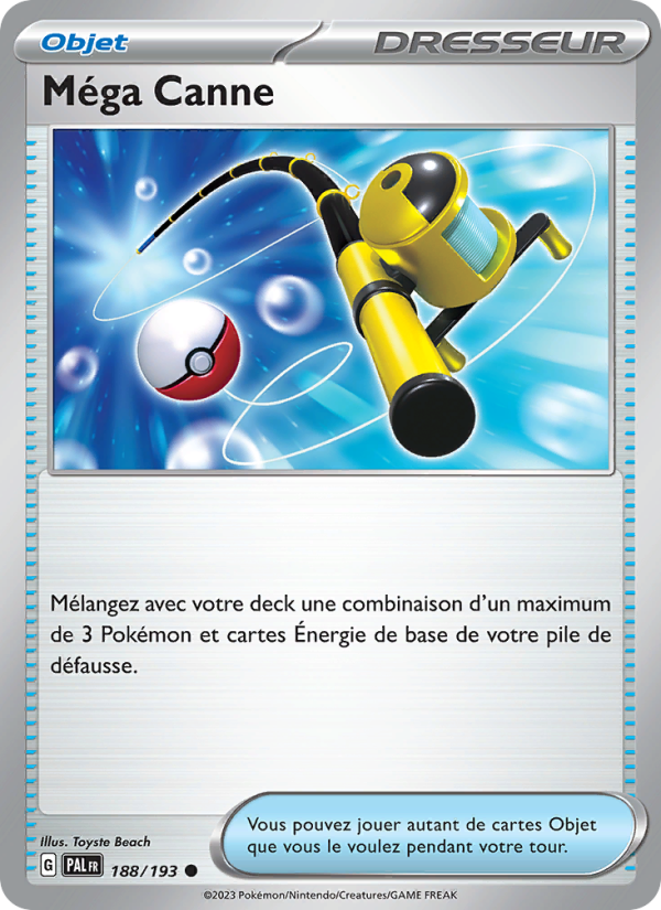 Méga Canne 188 — Paldea Evolved (French Pokémon TCG card)