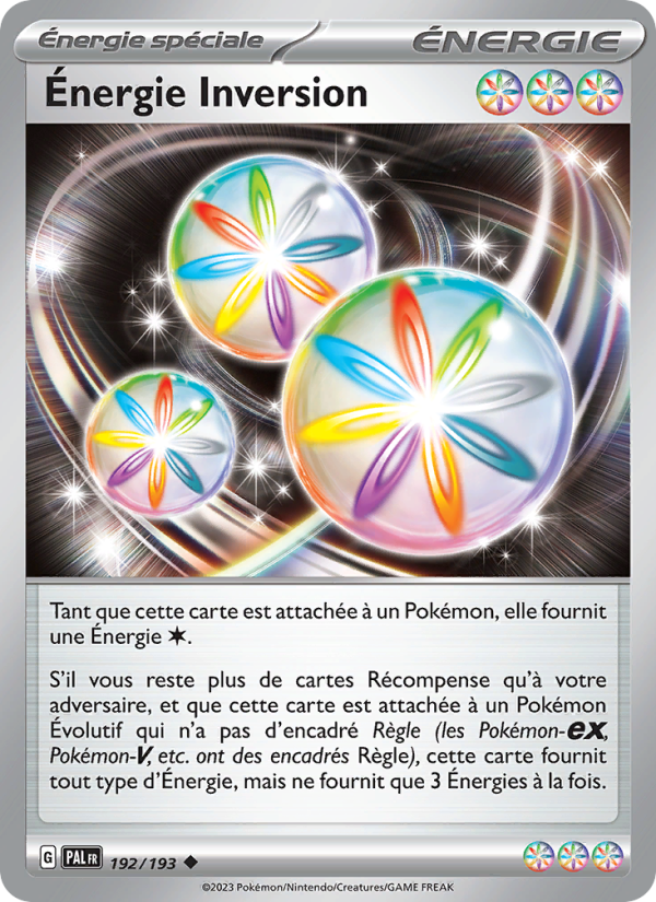 Énergie Inversion 192 — Paldea Evolved (French Pokémon TCG card)