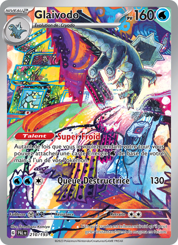 Glaivodo 210 — Paldea Evolved (French Pokémon TCG card)