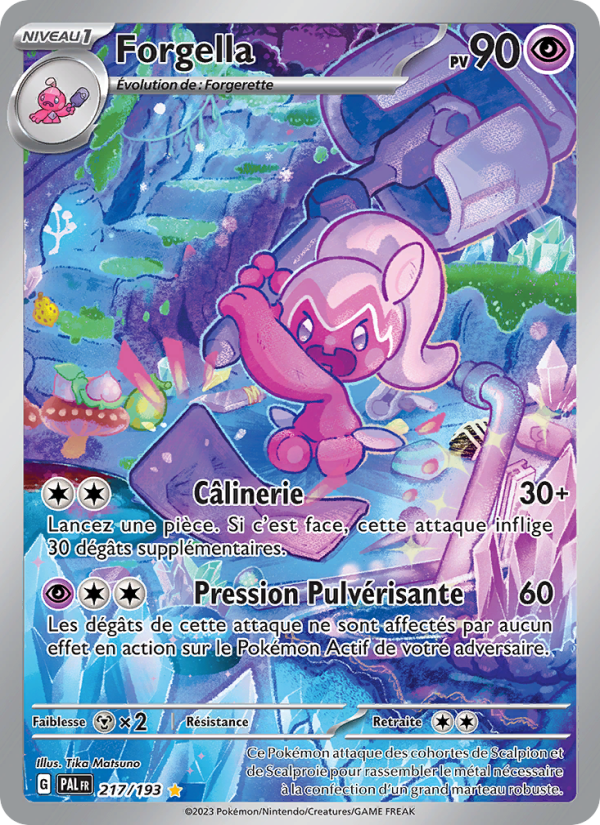 Forgella 217 — Paldea Evolved (French Pokémon TCG card)