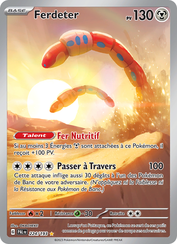 Ferdeter 224 — Paldea Evolved (French Pokémon TCG card)