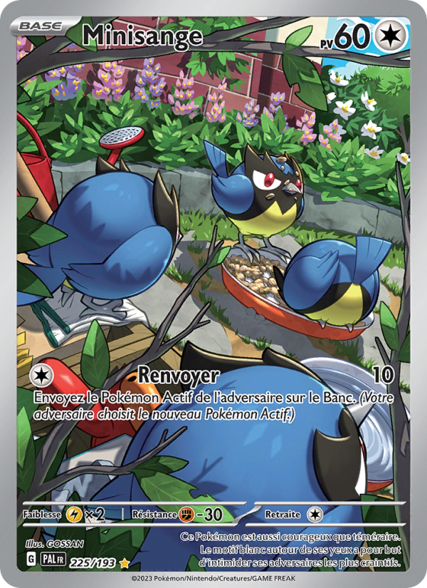 Minisange 225 — Paldea Evolved (French Pokémon TCG card)
