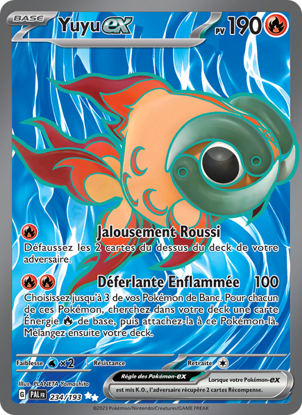 Yuyu-ex 234 — Paldea Evolved (French Pokémon TCG card)